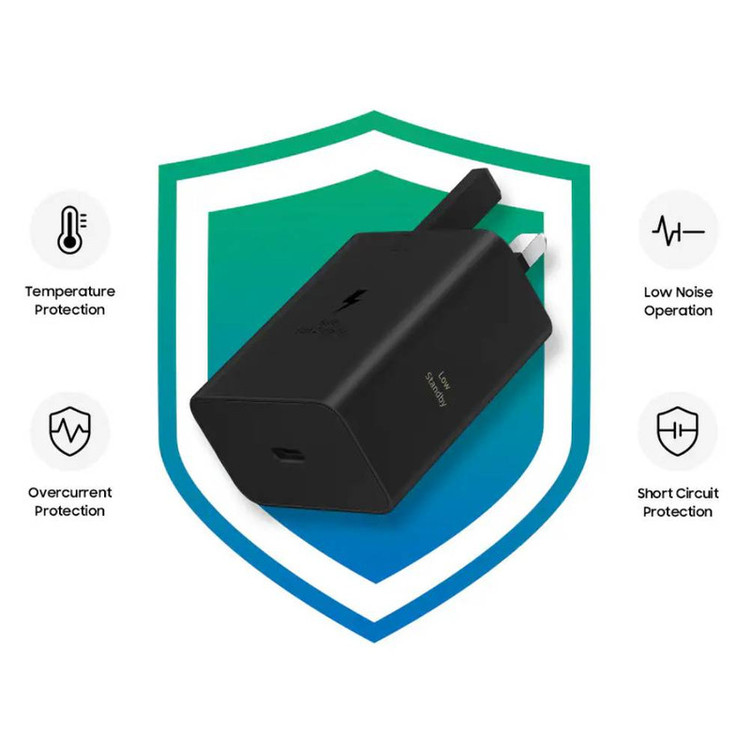 شارژر ۶۰ وات سامسونگ اصلی | فست شارژ USB-C